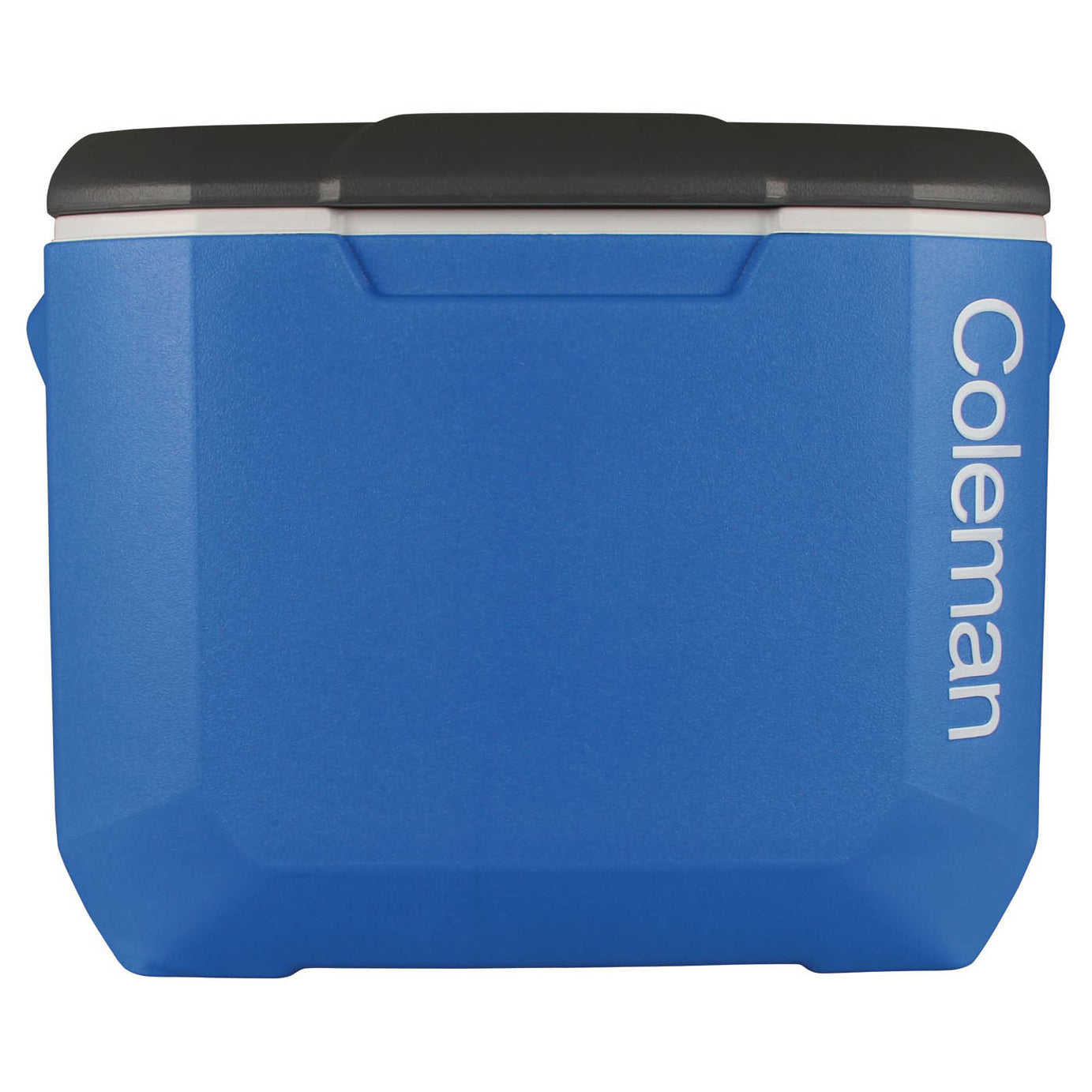 Coleman Cooler Box 56L Blue Portable Wheels Telescopic Handle Camping Picnic - Image 1