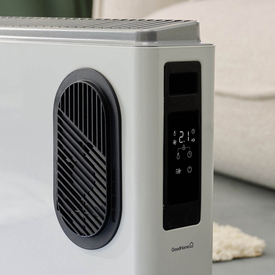 Convector Heater Radiator Portable White Timer 2 Heat Settings Thermostat 2000W - Image 6