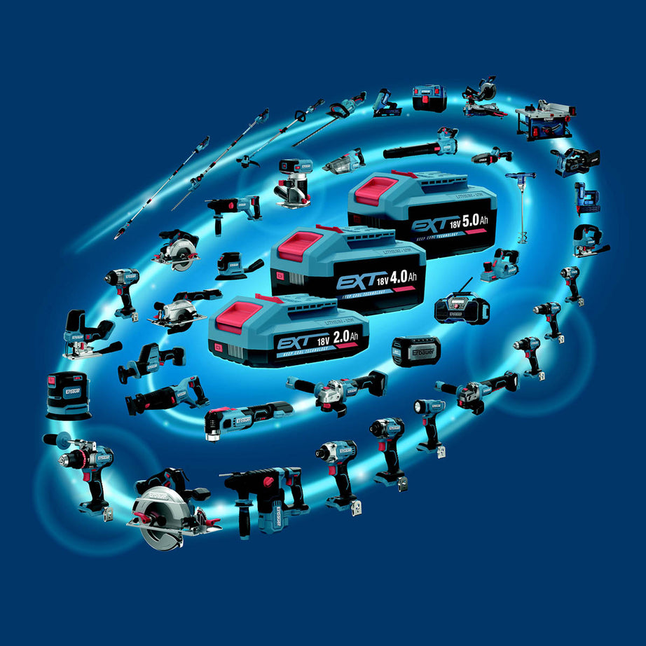 Erbauer Combi Drill ERI1092COM Cordless Compact 18V Li-Ion EXT Keep Cool - Image 3