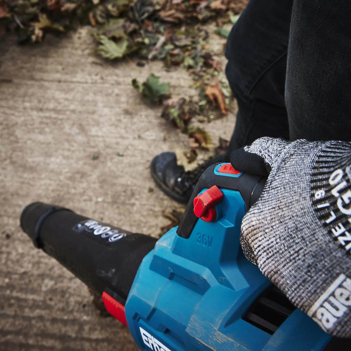 Erbauer Leaf Blower 36V EXT Brushless Cordless Bare Tool Garden ERT1028GBL - Image 5