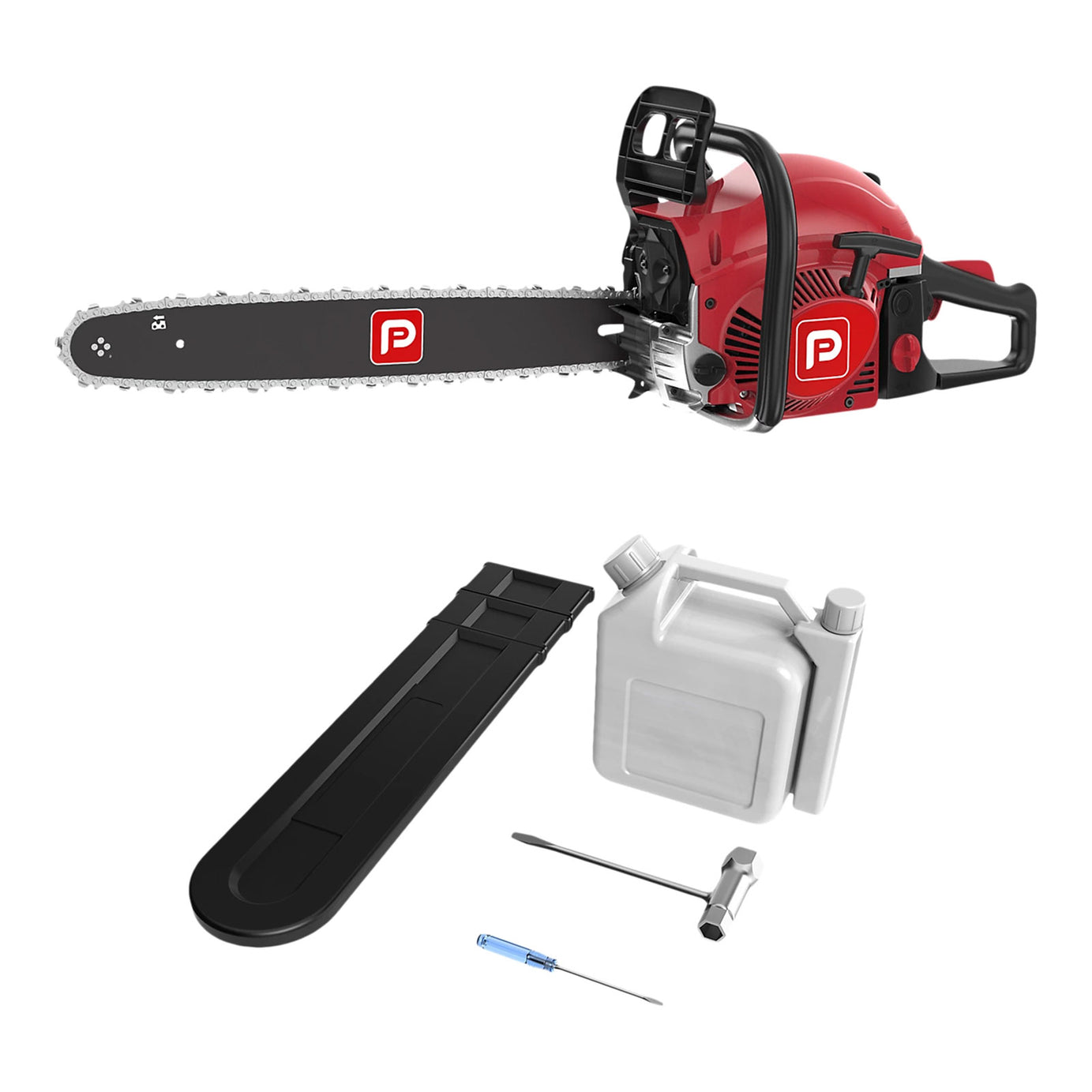 Performance Power Petrol Chainsaw CS5300-2 53cc 508mm Guide Bar Wood Cutter - Image 9