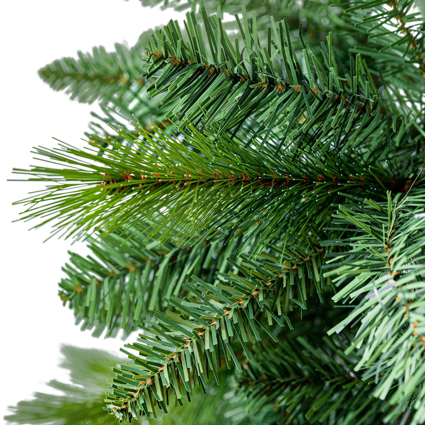 984 Artificial Christmas Tree 6ft Full Green Natural Effect Hooked Branches - Image 4