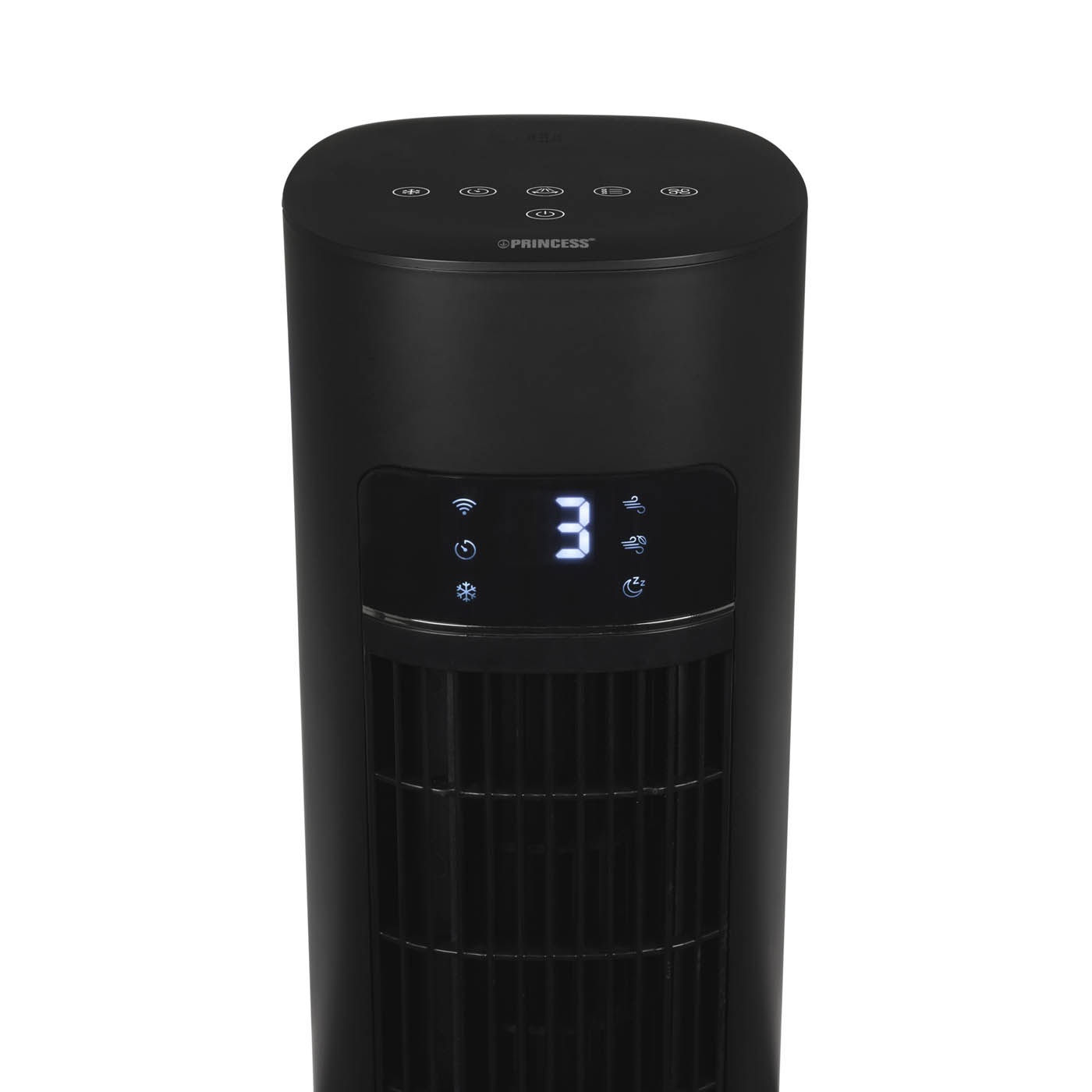 Princess Air Cooler Smart Tower Black Remote Controlled Oscillating Timer 3L - Image 5