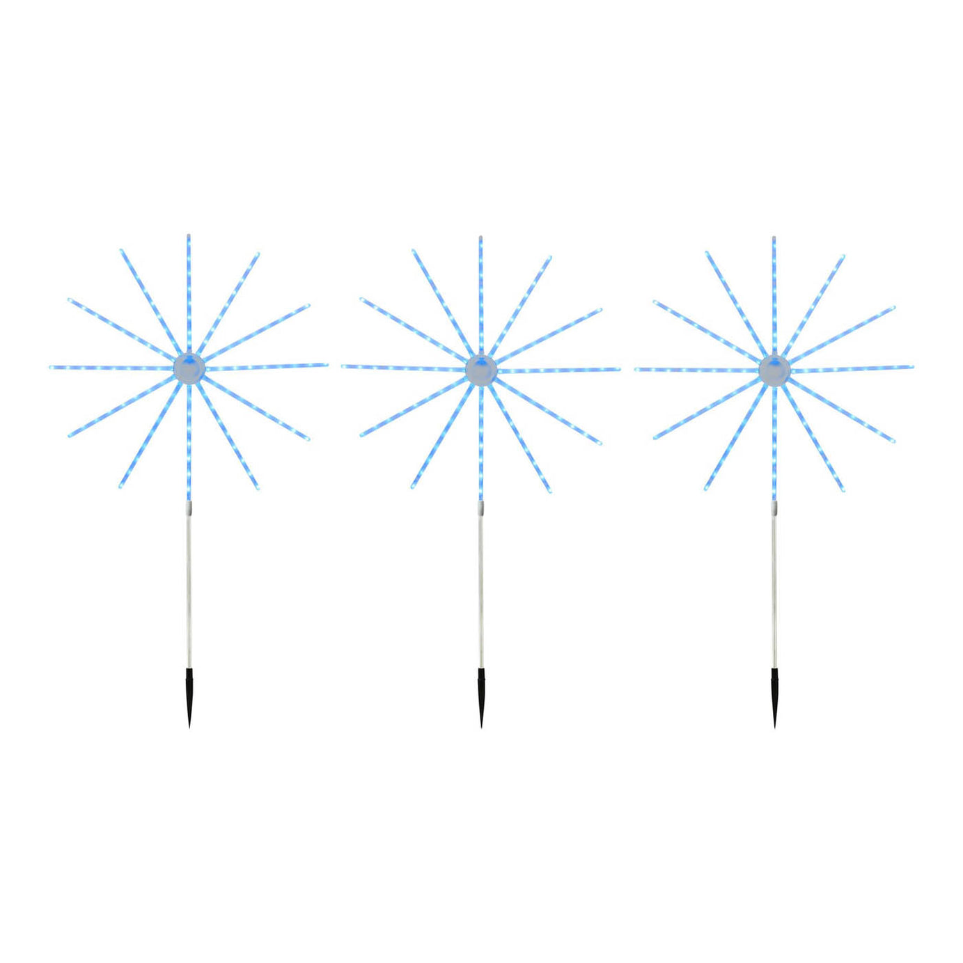 LED Garden Light Path Firework Multicolour With Timer (H)860mm Pack of 3 Lights - Image 5