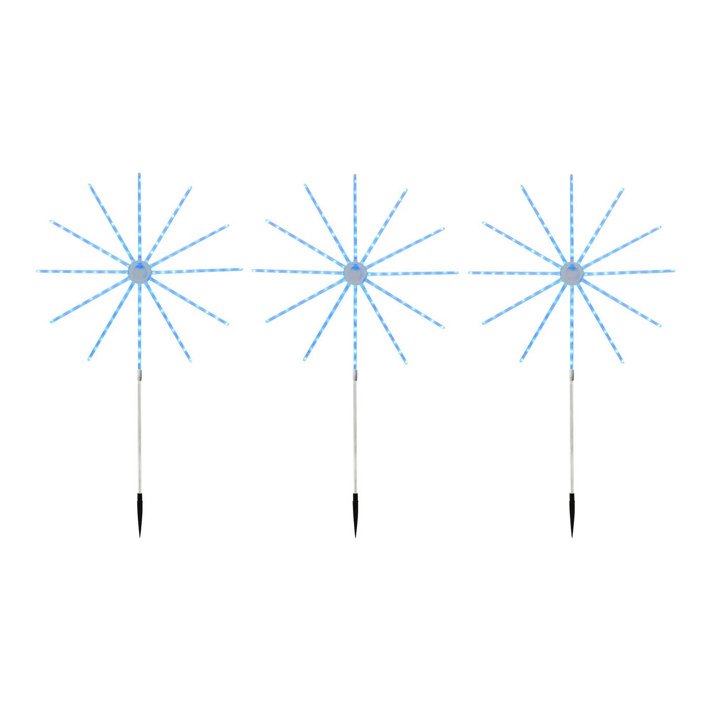 LED Garden Light Path Firework Multicolour With Timer (H)860mm Pack of 3 Lights - Image 5