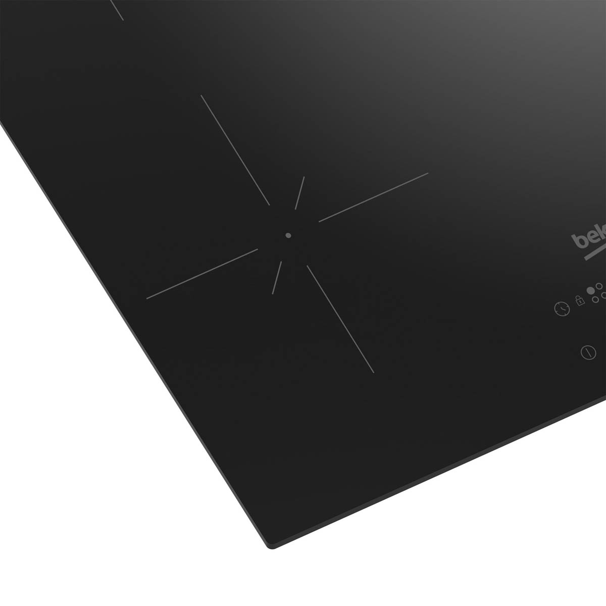 Beko Induction Hob HII164401QT Integrated Black 4 Zone 59cm With Touch Controls - Image 6