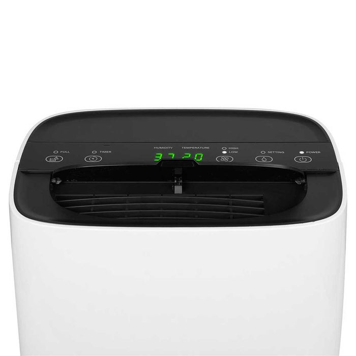 Princess Dehumidifier Compact Portable Wheeled White Digital LED Display 10L - Image 5