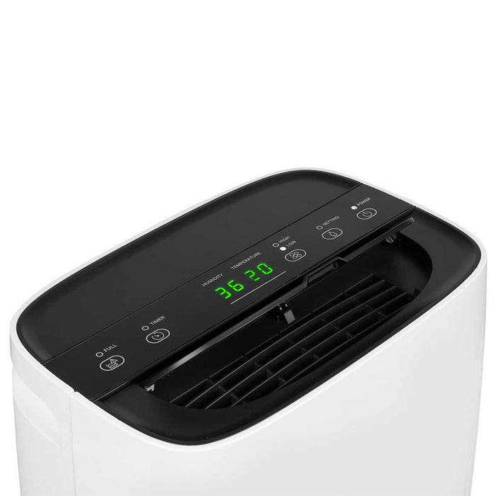 Princess Dehumidifier Compact Portable Wheeled White Digital LED Display 10L - Image 8