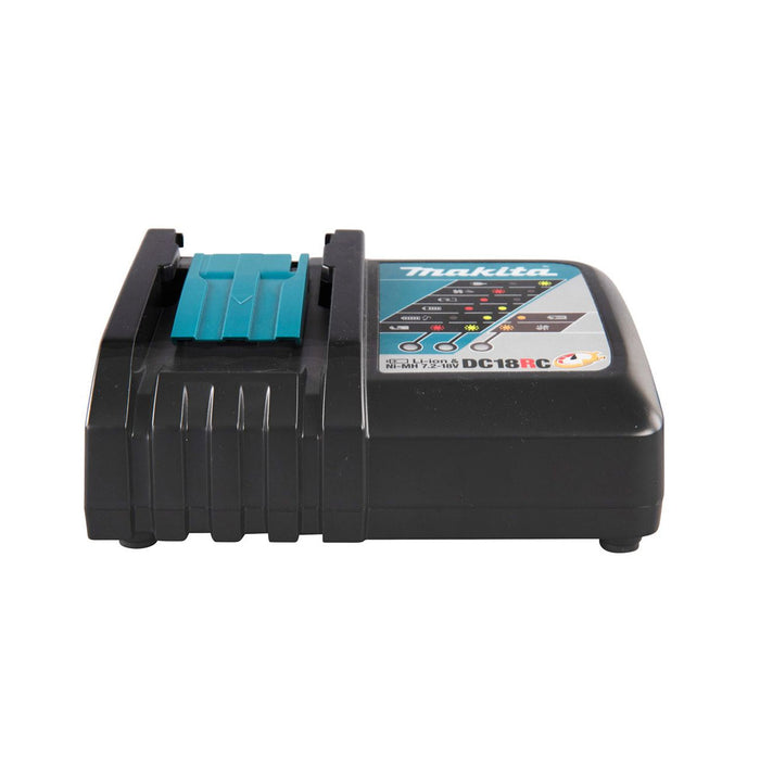 Makita Fast Battery Charger LXT Li-ion 7.2 /14.4 /18V DC18RC Compact Durable - Image 3