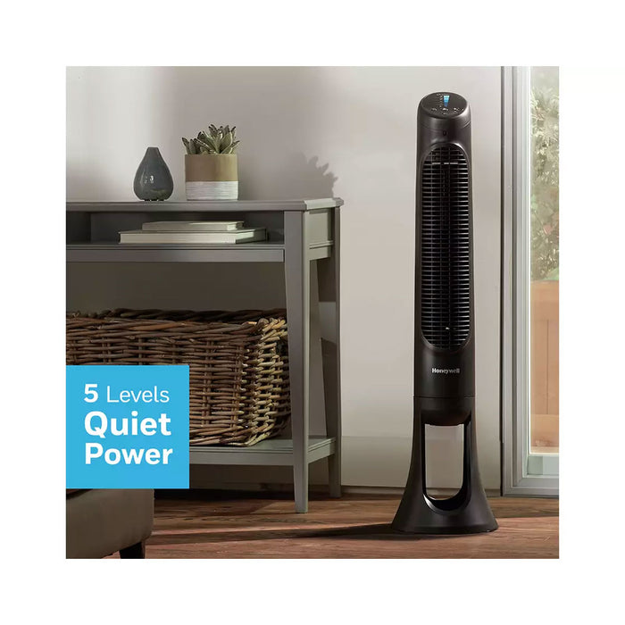 Honeywell Tower Fan HYF260BE Quiet Set Oscillating Black With Remote Control A+ - Image 3