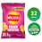 Walkers Crisps Prawn Cocktail Sharing Snack Pack of 32 x 32.5g Bags - Image 1