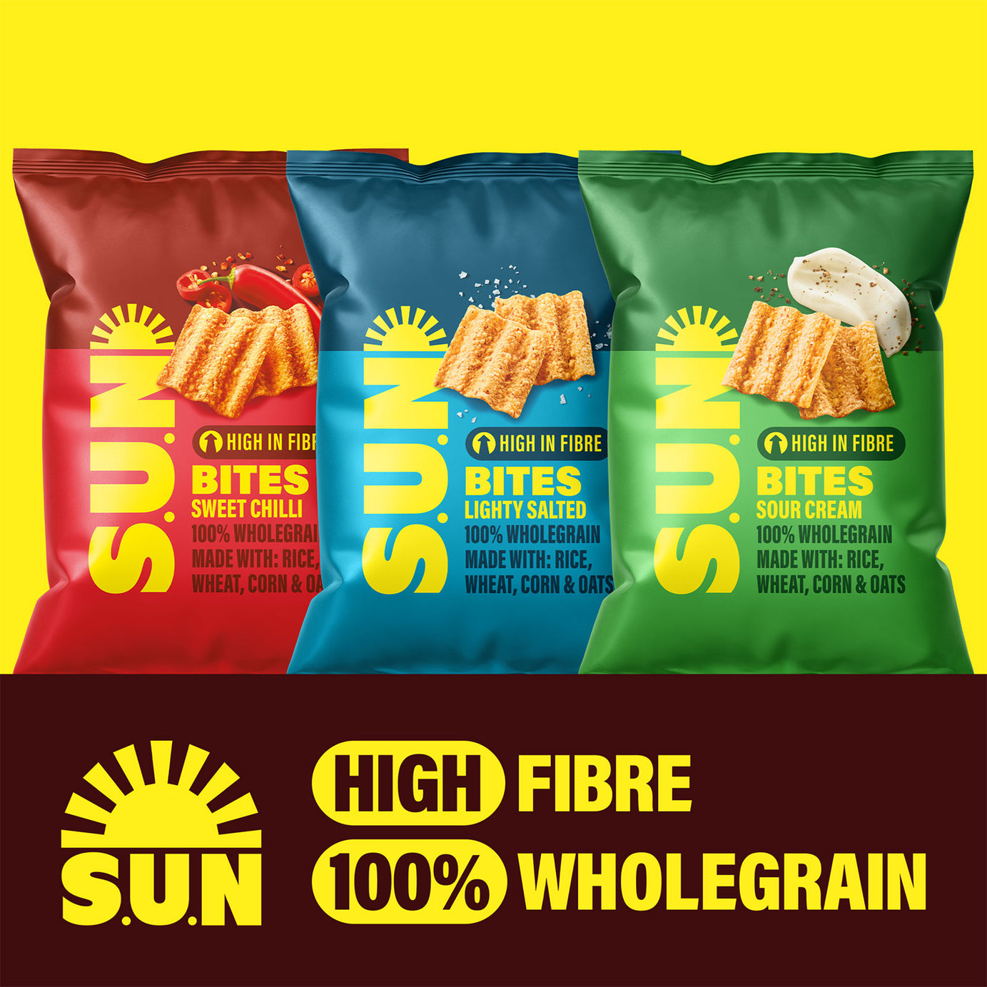 Sunbites Snacks Sun Ripened Sweet Chilli Multipack Crisps 108 x 25g - Image 5