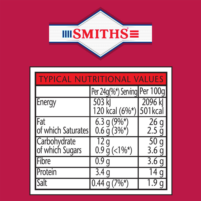 Smiths Snacks Savoury Bacon Fries 24 Bags x 24g - Image 4