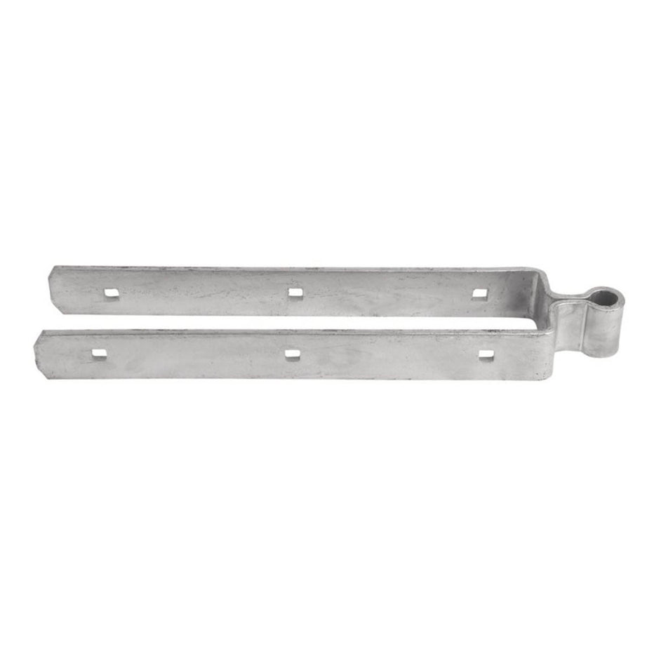GateMate Hinge Sets Galvanised Steel Matt Silver Adjustable Durable 6 Pieces - Image 2