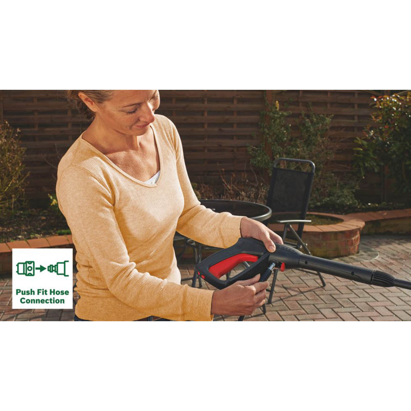 Bosch High Pressure Washer Jet  EasyAquatak 100bar Corded Electric 1100W 230V - Image 4
