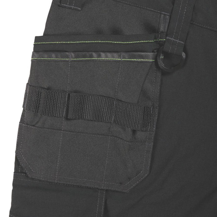 Apache Work Trousers Mens Slim Fit Black Breathable Multi Pockets 32"W 31"L - Image 4