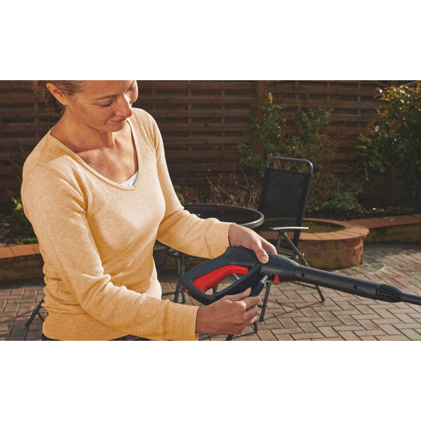 Bosch Extension Hose Black High Pressure Push Fit Connection 9.5mm x 6m - Image 2