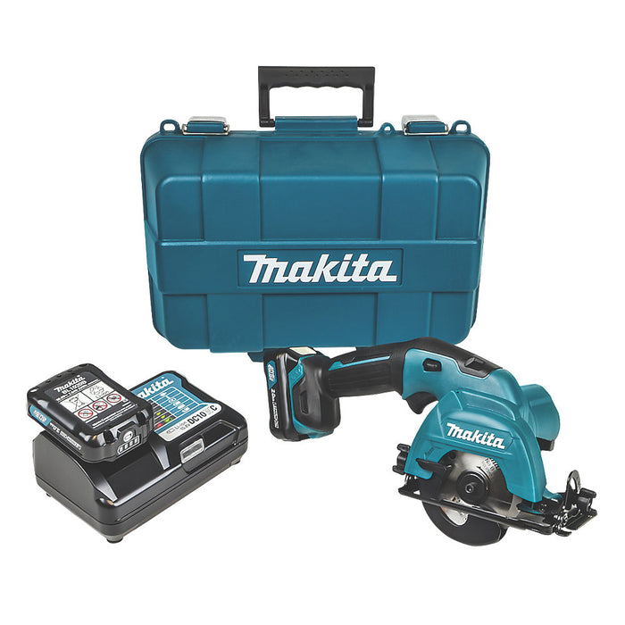 Makita Cordless Circular Saw HS301DWAE 85mm 10.8v 2 x 2.0Ah Li-ion CXT - Image 2