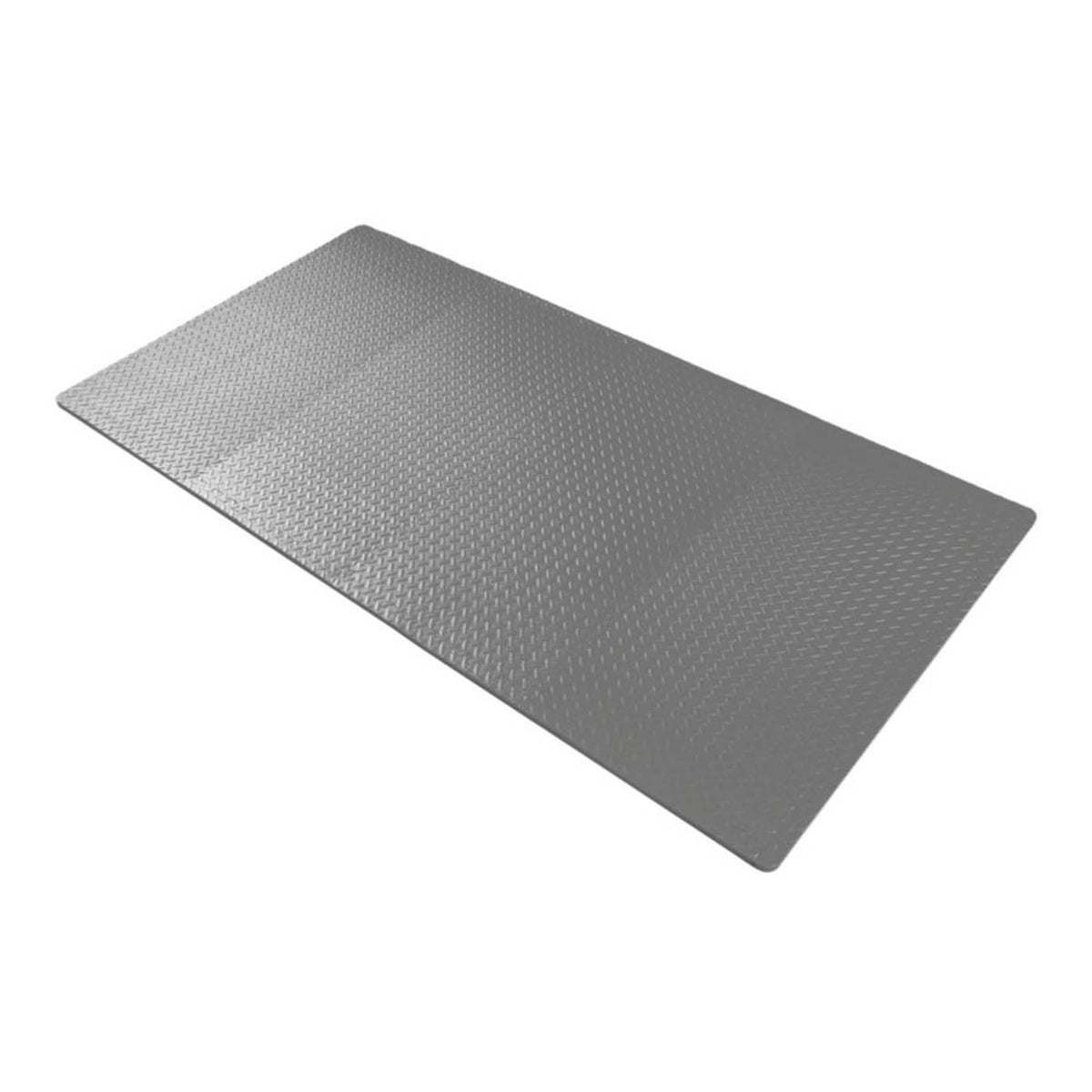 Floor Tile Interlocking Grey 2.88m² Foam Garage Flooring T20mm Pack Of 8 - Image 3