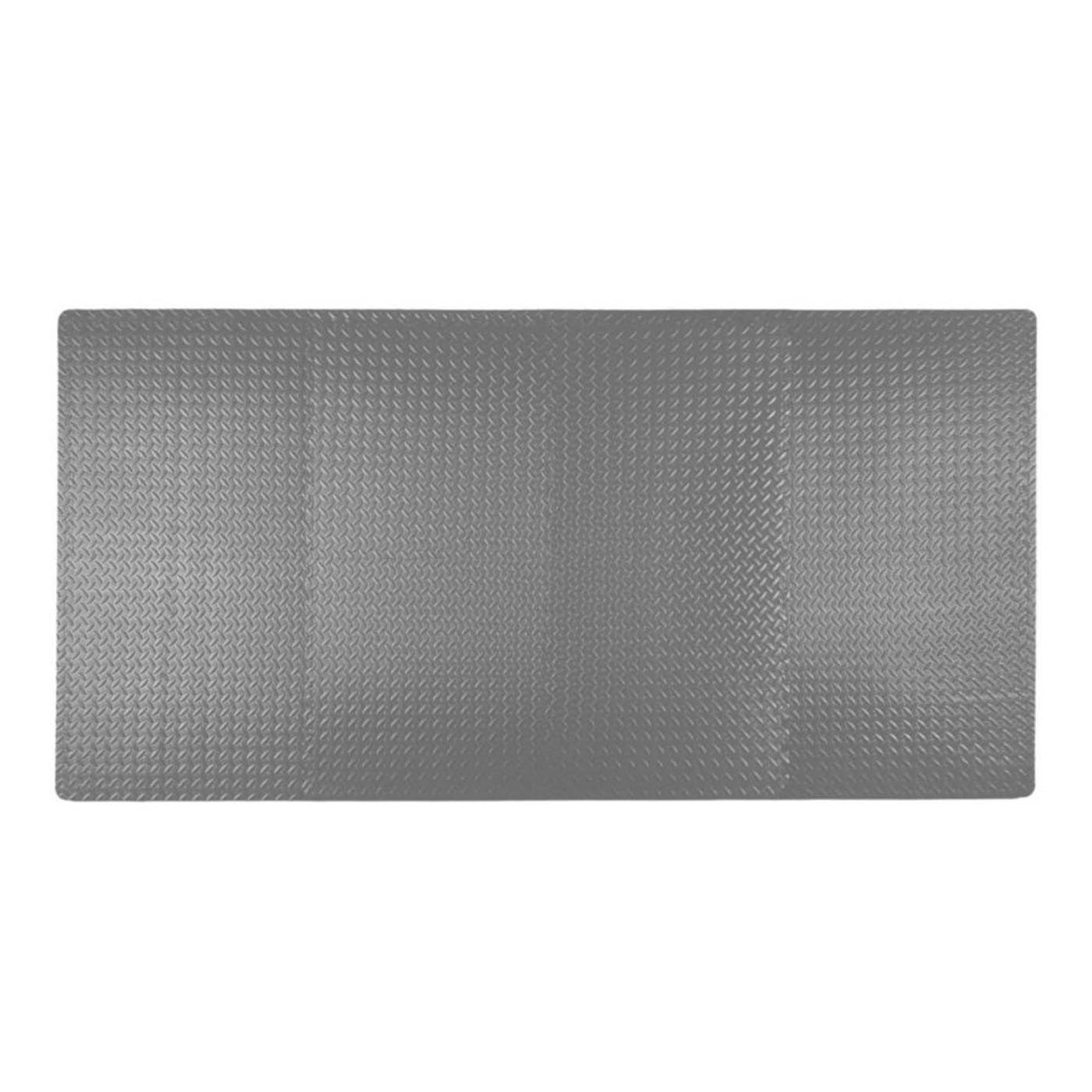 Floor Tile Interlocking Grey 2.88m² Foam Garage Flooring T20mm Pack Of 8 - Image 4