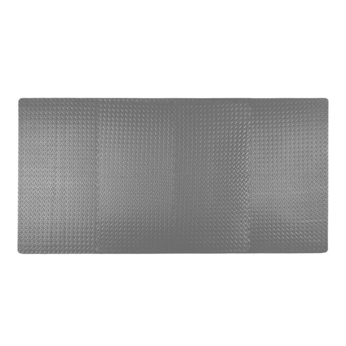 Floor Tile Interlocking Grey 2.88m² Foam Garage Flooring T20mm Pack Of 8 - Image 4