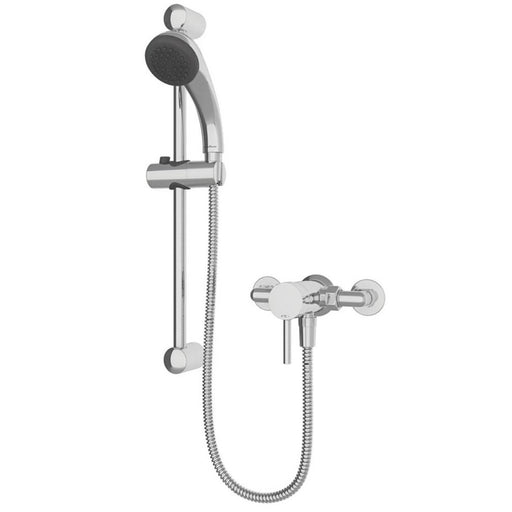 Gainsborough Mixer Shower Chrome Stainless Steel Single-Spray Pattern Adjustable - Image 1