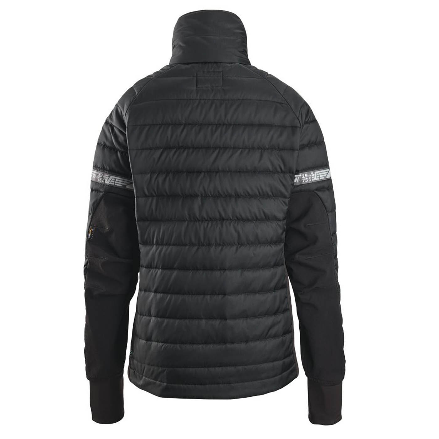 Snickers Work Jacket Womens Black Splashproof Insulated Full Zip Size 10-12 - Image 4