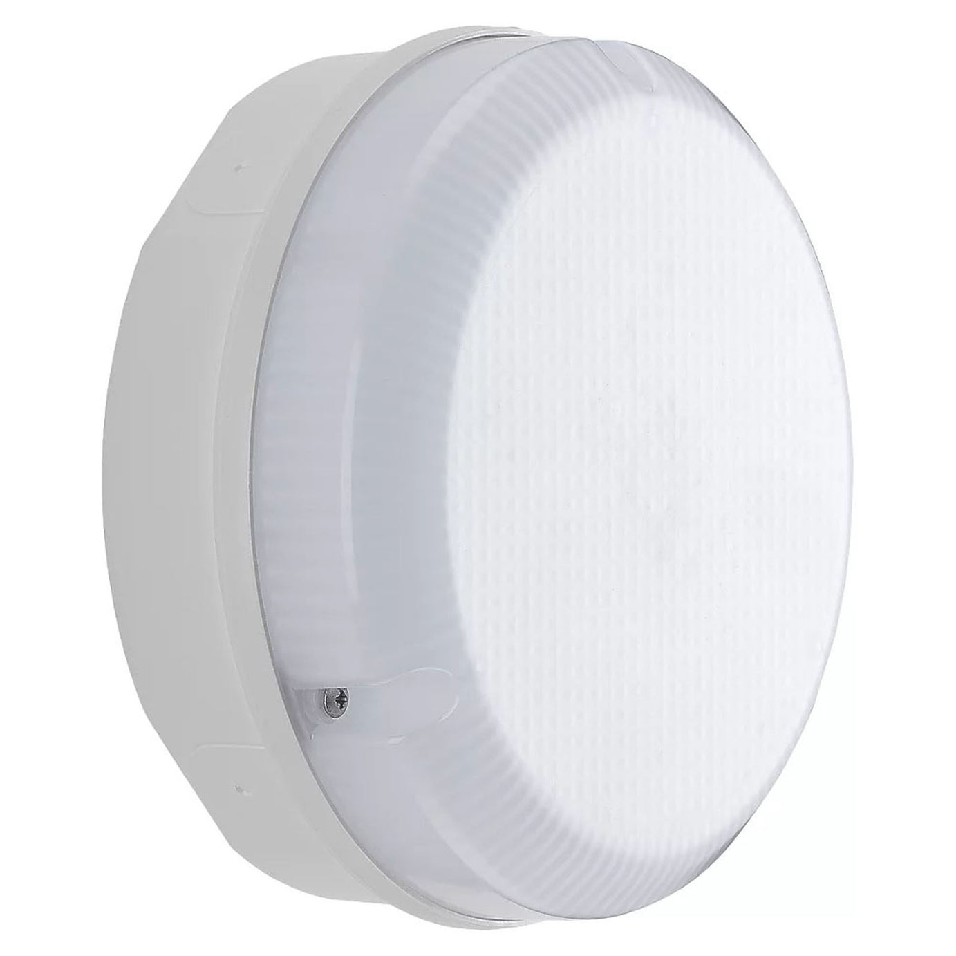 Luceco LED Bulkhead Light 9W White Round Waterproof 1150lm IP65 Outdoor Garden - Image 2