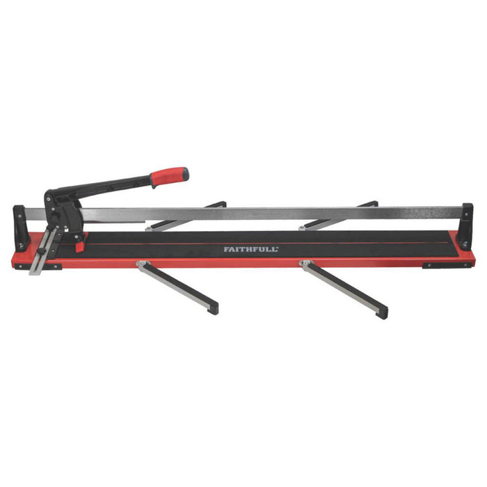 Manual Tile Cutter Professional Single-Rail Soft-Grip Handle Durable 1200mm - Image 1