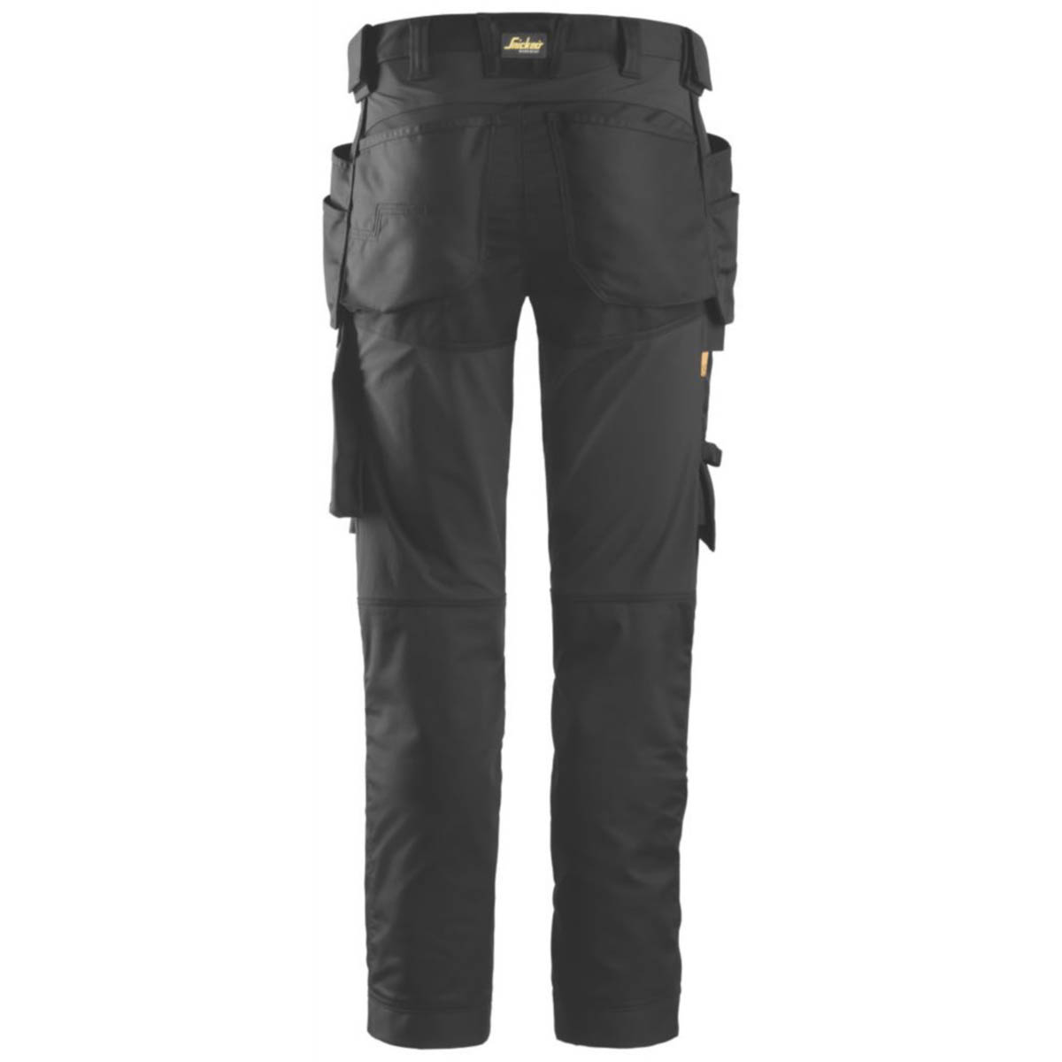 Snickers Work Trousers Mens Slim Fit Black Stretch Multi Pockets Cargo 30W 32L - Image 6