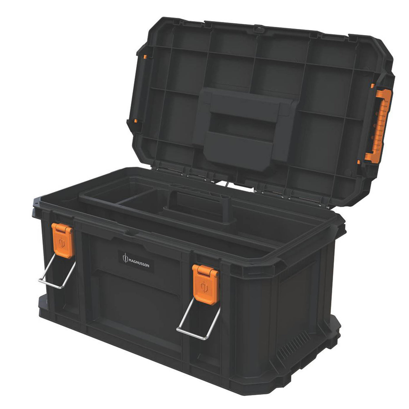 Magnusson Tool Box Organiser Stackable Removable Tray Storage Water Resistant - Image 2