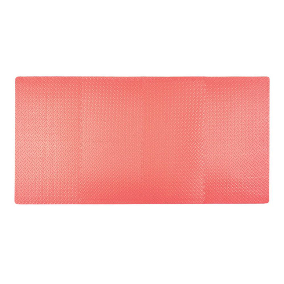 Essentials  Interlocking Floor Tiles Red 20mm 8 Pack - Image 4