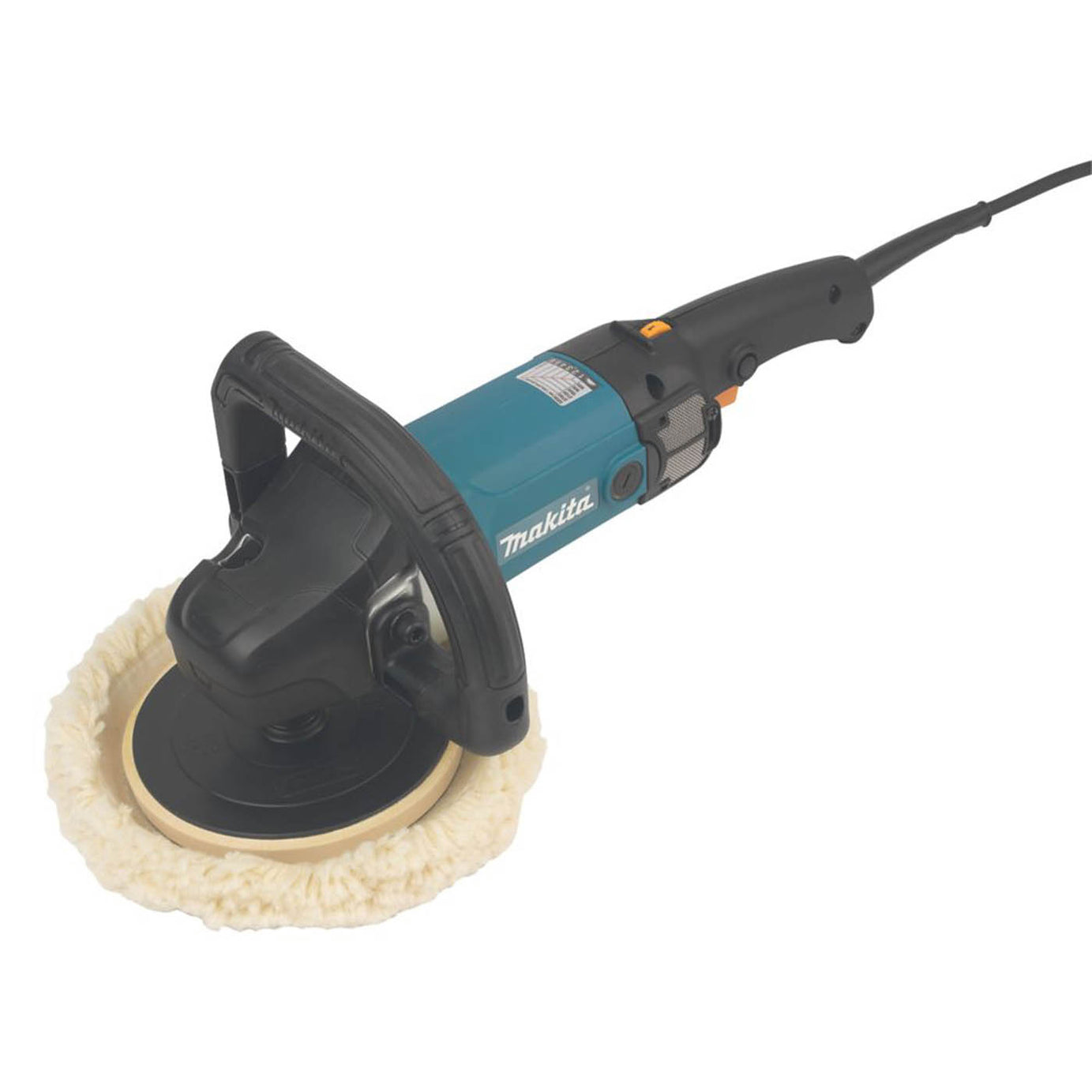 Makita Polisher 9237CB/1 Sander Corded Electric Powerful Compact 180mm 110V - Image 1