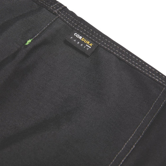 Apache Mens Work Trousers Black Breathable Pockets Zip Elastic Waist 36" W 29" L - Image 5