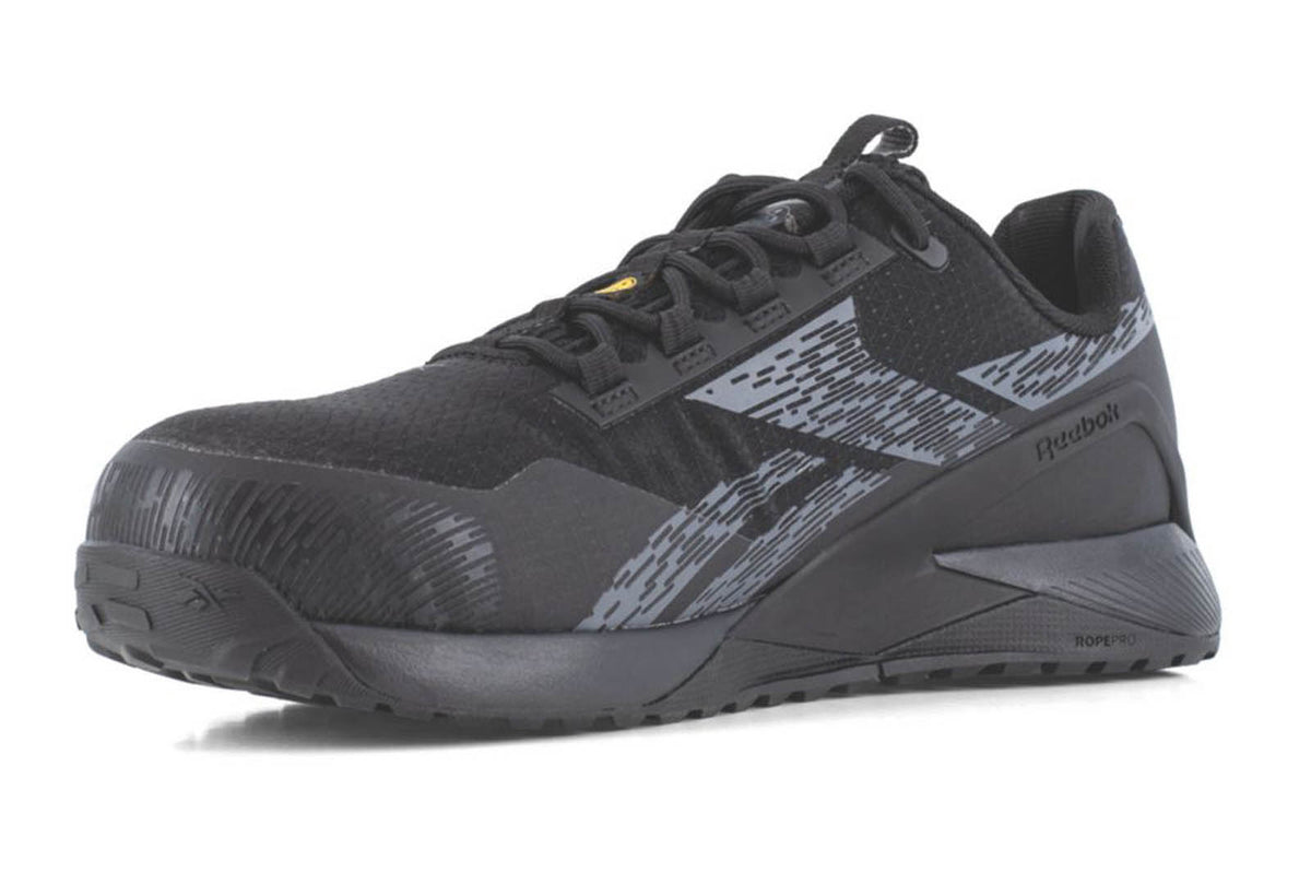 Reebok Safety Trainers Unisex Wide Fit Black Work Boots Composite Toe Size 10 - Image 5