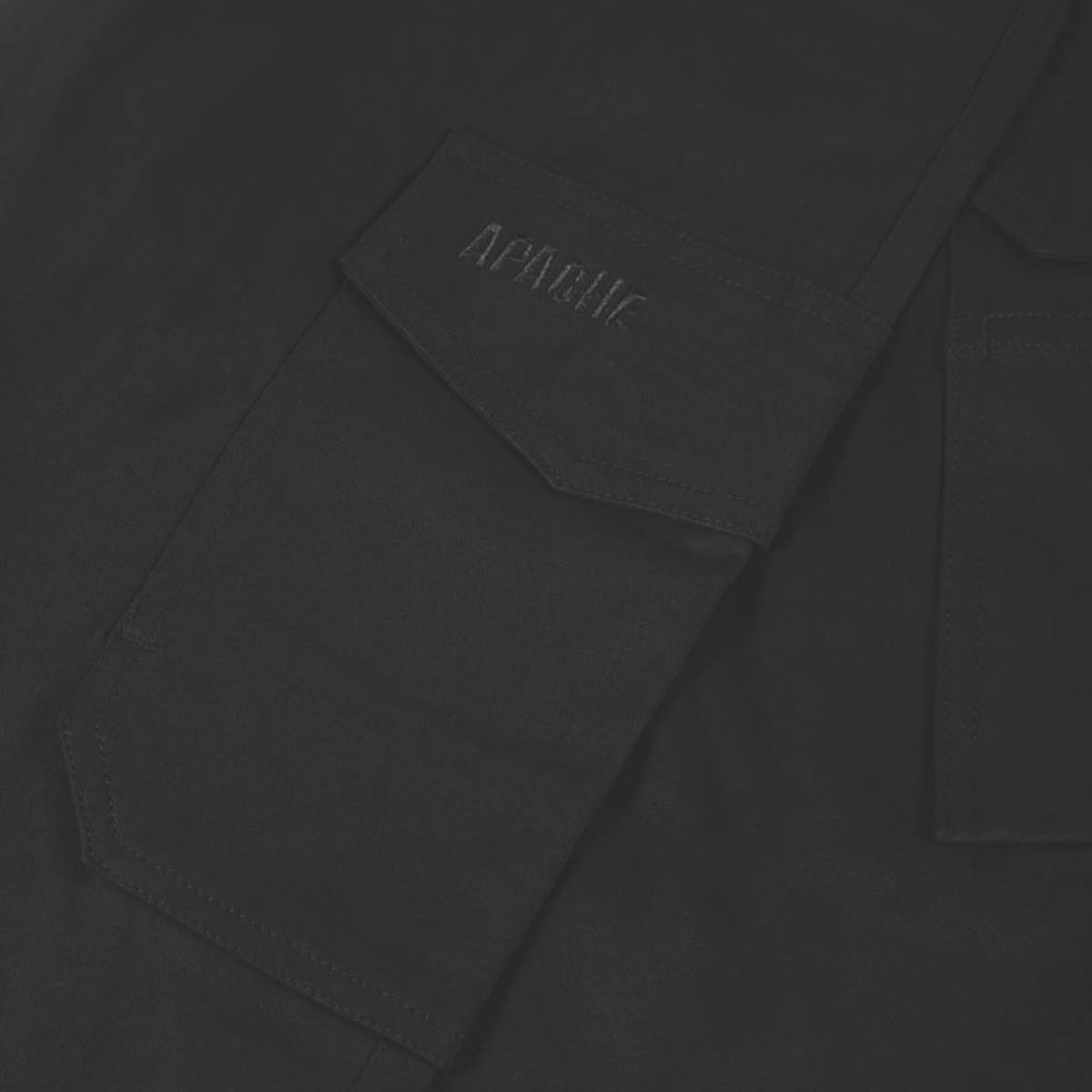 Apache Work Trousers Mens Slim Fit Black Lightweight Multi Pockets 34W 31-33L - Image 6