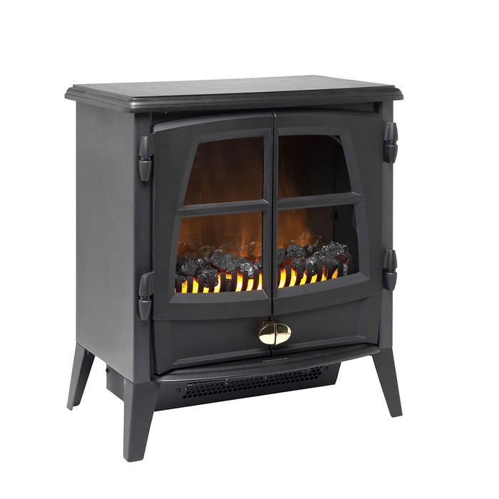 Dimplex Stove Electric Fire JAZZ20E Black LED Flame Optiflame Remote Control 2kW - Image 3