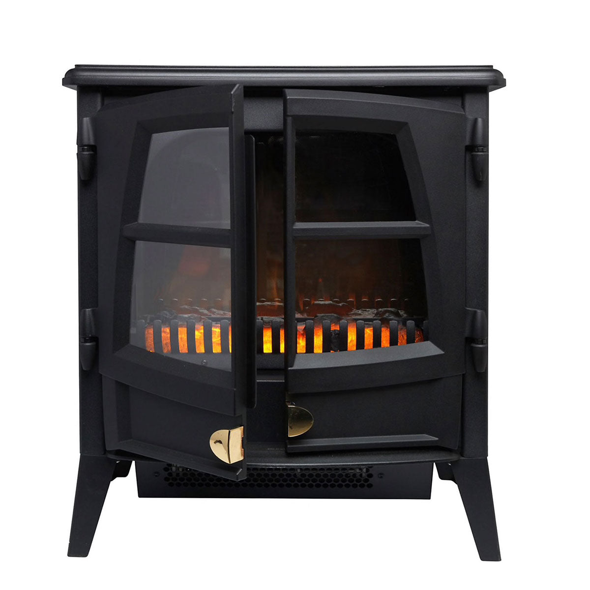 Dimplex Electric Stove 2kW Black Freestanding Heater Fireplace LED Flame Effect - Image 4