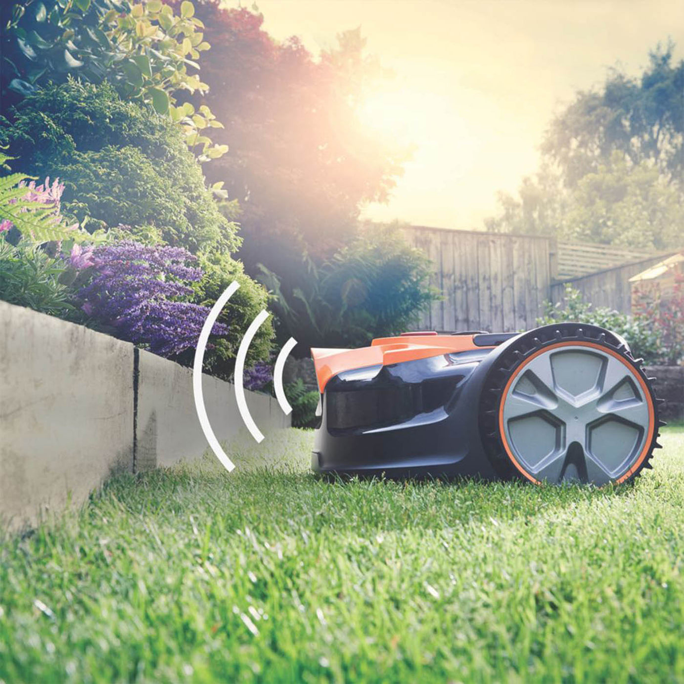 LawnMaster Robotic Lawn Mower Cordless 24V 4.0Ah OcuMow16 Drop And Mow Cutter - Image 5