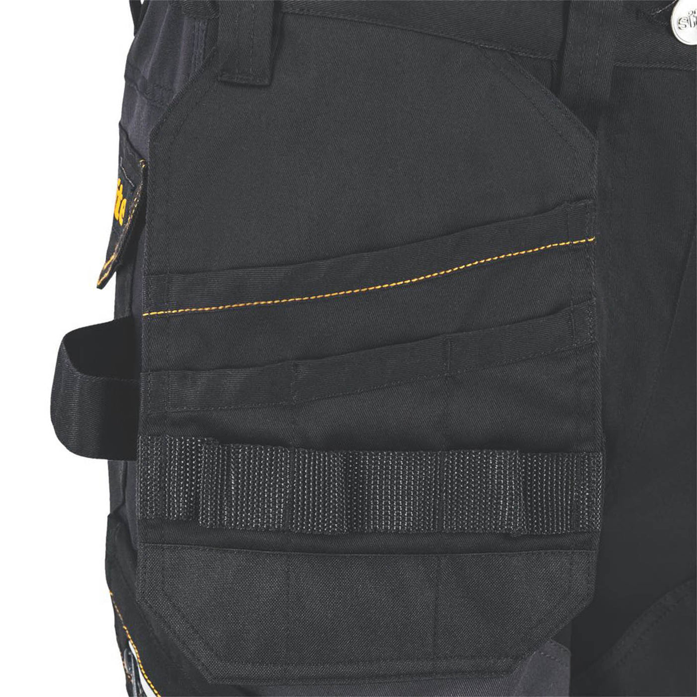 Site Kilani Womens Stretch Trousers Black / Grey Size 8 28" L - Image 3