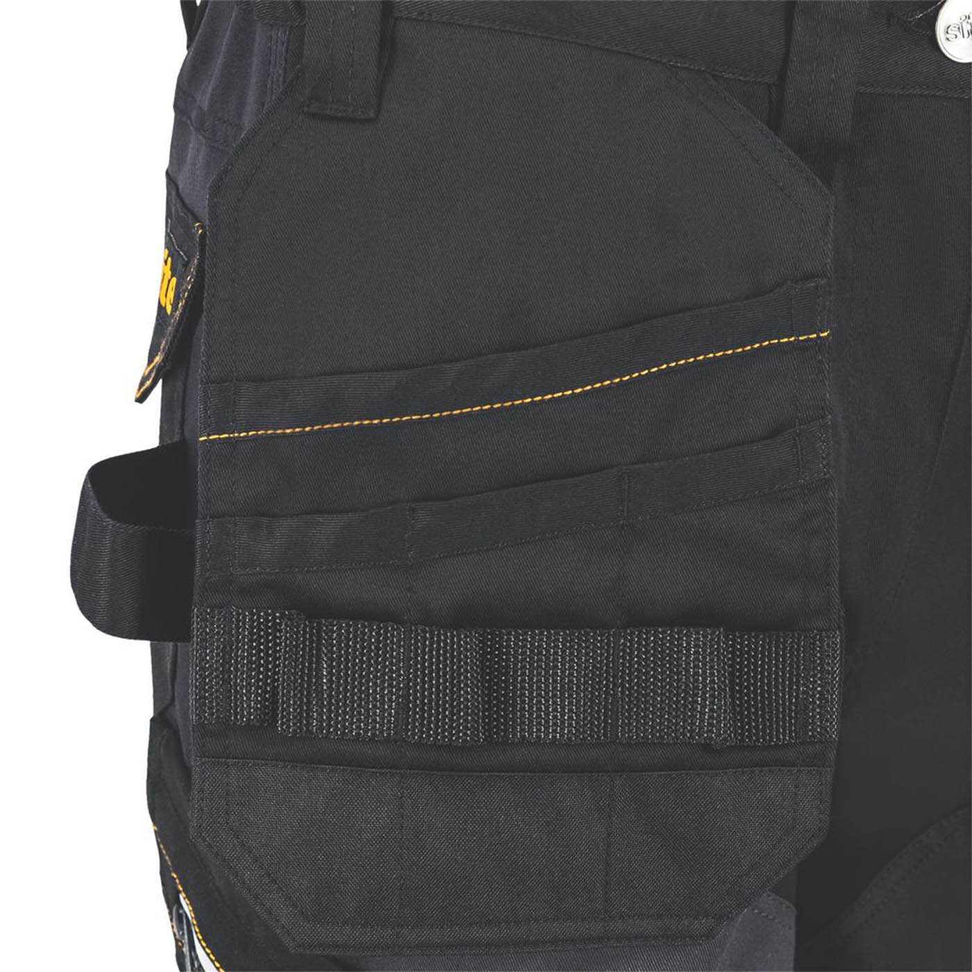 Site Kilani Womens Stretch Trousers Black / Grey Size 8 28" L - Image 3