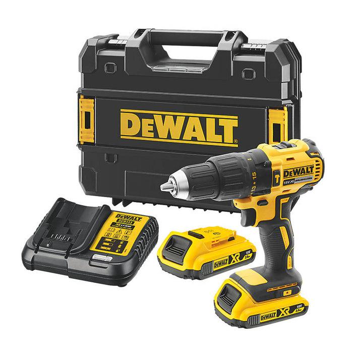 DeWalt Combi Drill Cordless DCD778D2T-SFGB Li-Ion 2x2.0Ah Compact Brushless 18V - Image 1