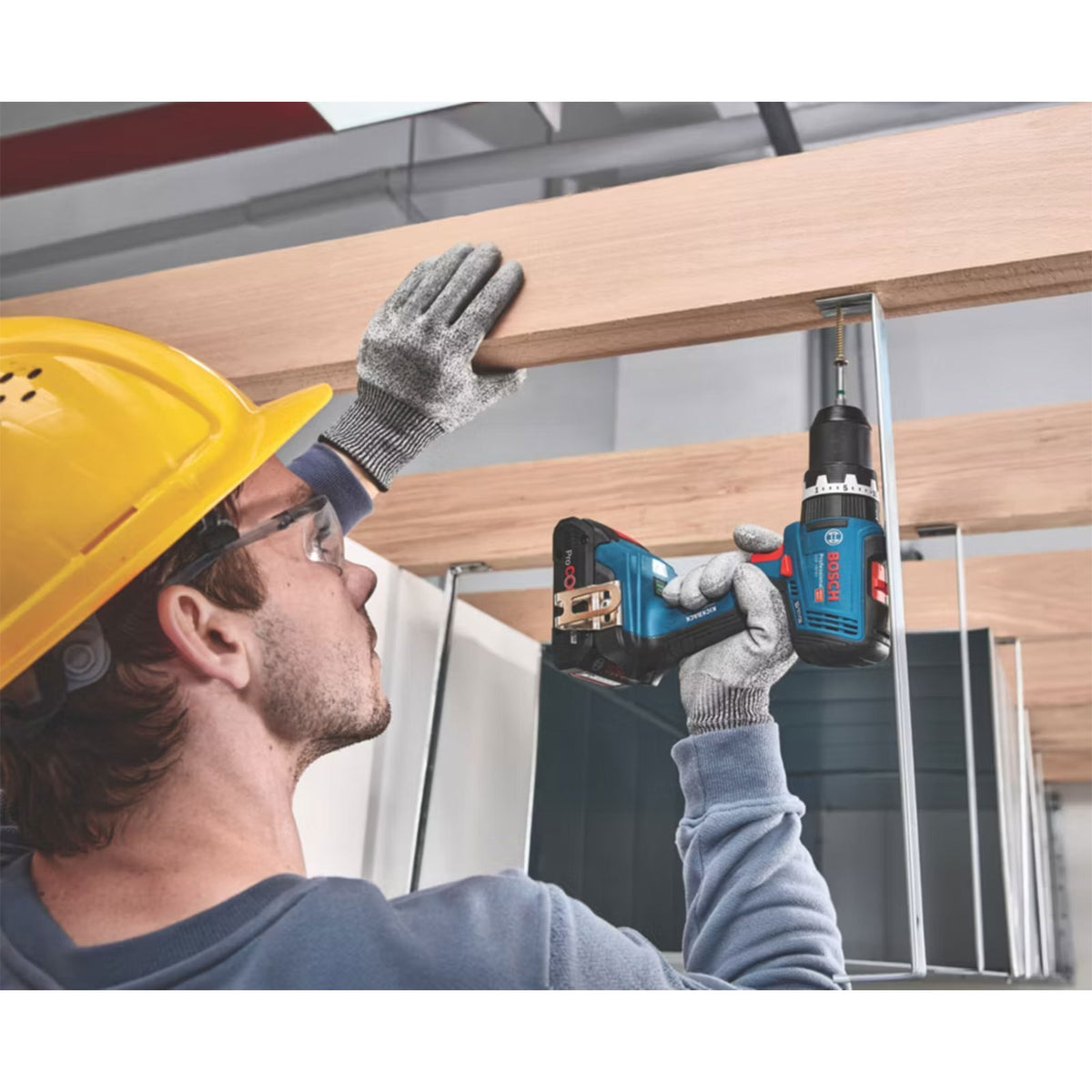 Bosch Combi Drill 06019N3373 18V 2x5.0Ah Li-Ion Brushless Soft Grip Compact - Image 4
