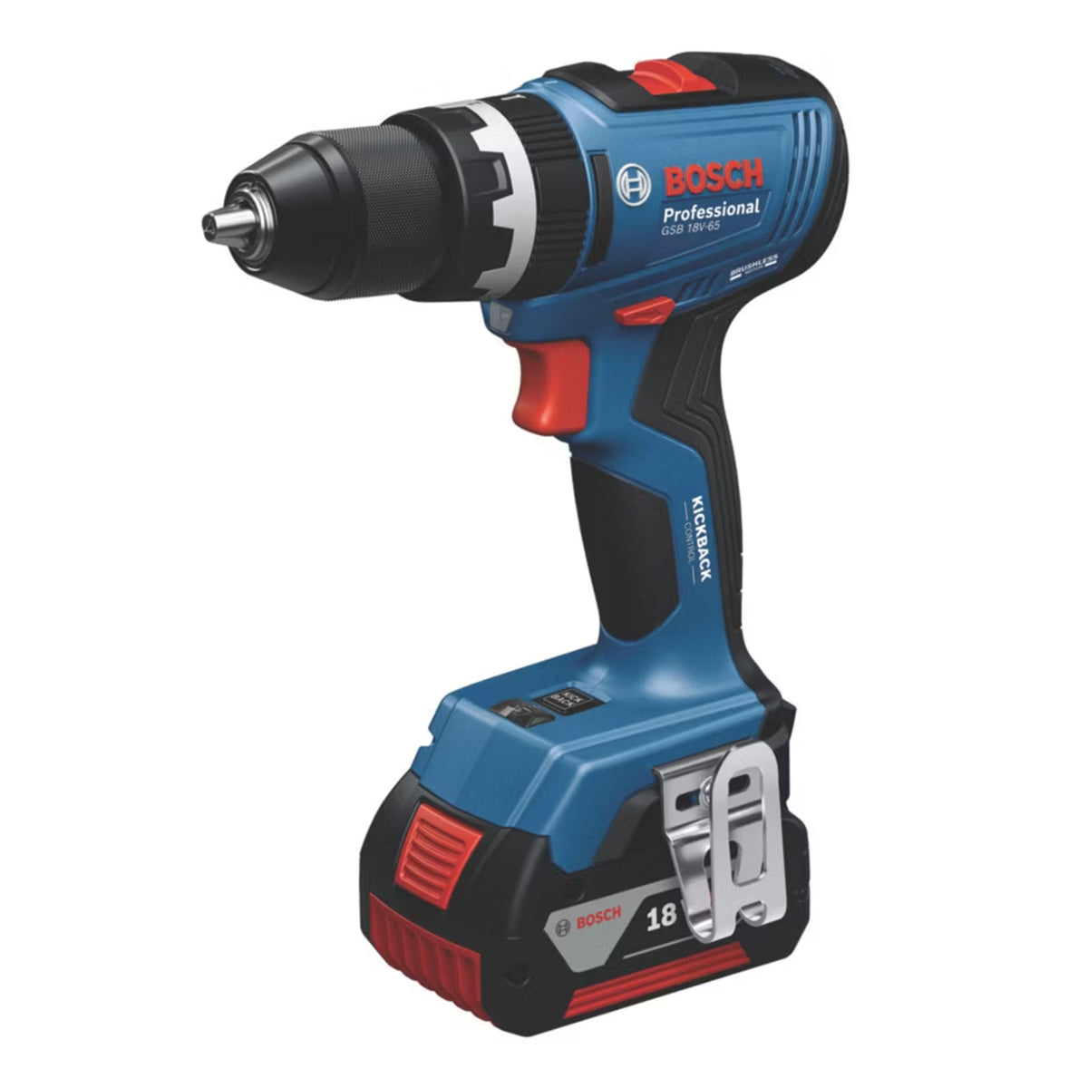 Bosch Combi Drill 06019N3373 18V 2x5.0Ah Li-Ion Brushless Soft Grip Compact - Image 5