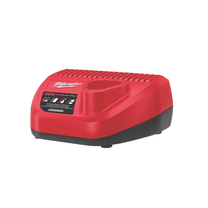 Milwaukee Battery Charger C12C RedLithium-Ion Lightweight Compact 12V 3.0 A - Image 2