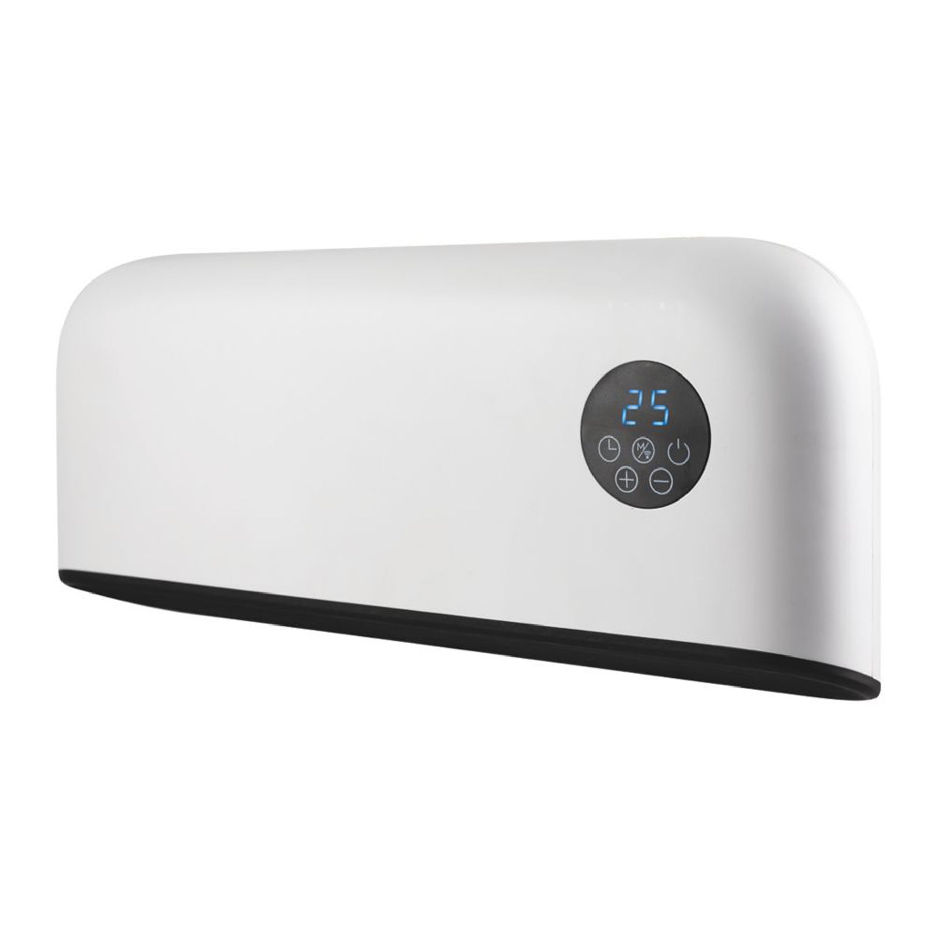 PTC Heater Wall-Mounted White Bathroom Home Office Smart App 2000W 451mm x 196mm - Image 1