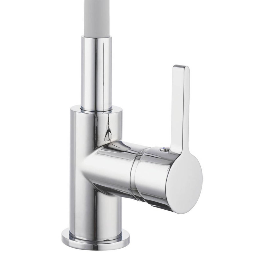 Kitchen Tap Mono Mixer Chrome Pull Out Single Lever Swivel Spout Modern Faucet - Image 5