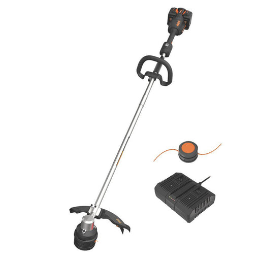 Worx Grass Trimmer Cordless 40V 2x4.0Ah Li-Ion WG185E Brushless Garden Cutter - Image 1