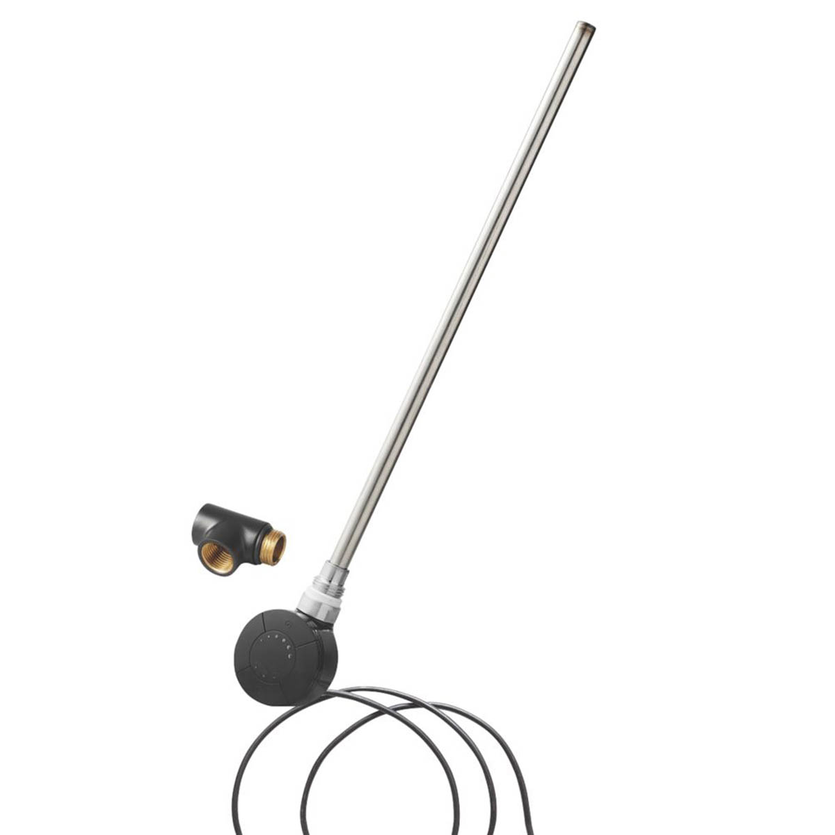 Towelrads Towel Radiator Heating Element Smart Thermostatic Black LCD 600W - Image 1