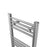 Bathroom Towel Rail Radiator Warmer Chrome Mild Steel Lightweight 1000x400mm - Image 3